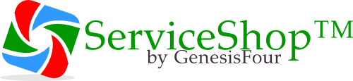 GenesisFour Servishop shop management software logo