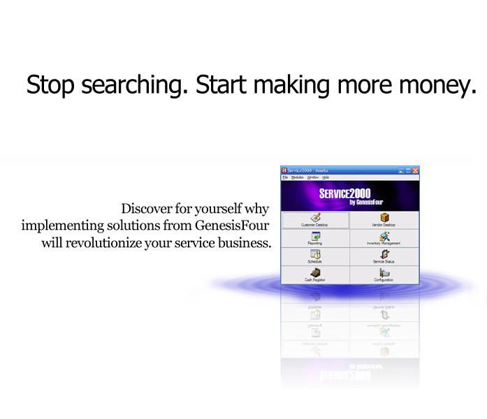 Auto and Truck Repair Shop Management Software automotive and truck repair shop management software ever offered to the service industry. GenesisFour is the original provider of auto and truck shop management software. With over 21 years in automotive and truck shop management, no one has has more experience, and no one has remained a more consistent innovator.